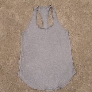 Lululemon Gray racerback tank